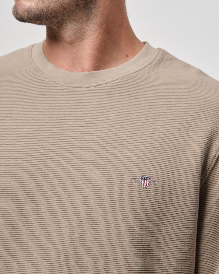 Texture C-Neck Sweat