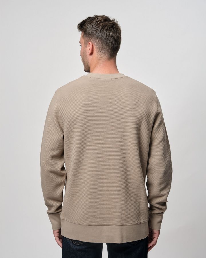 Texture C-Neck Sweat