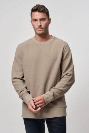 Texture C-Neck Sweat