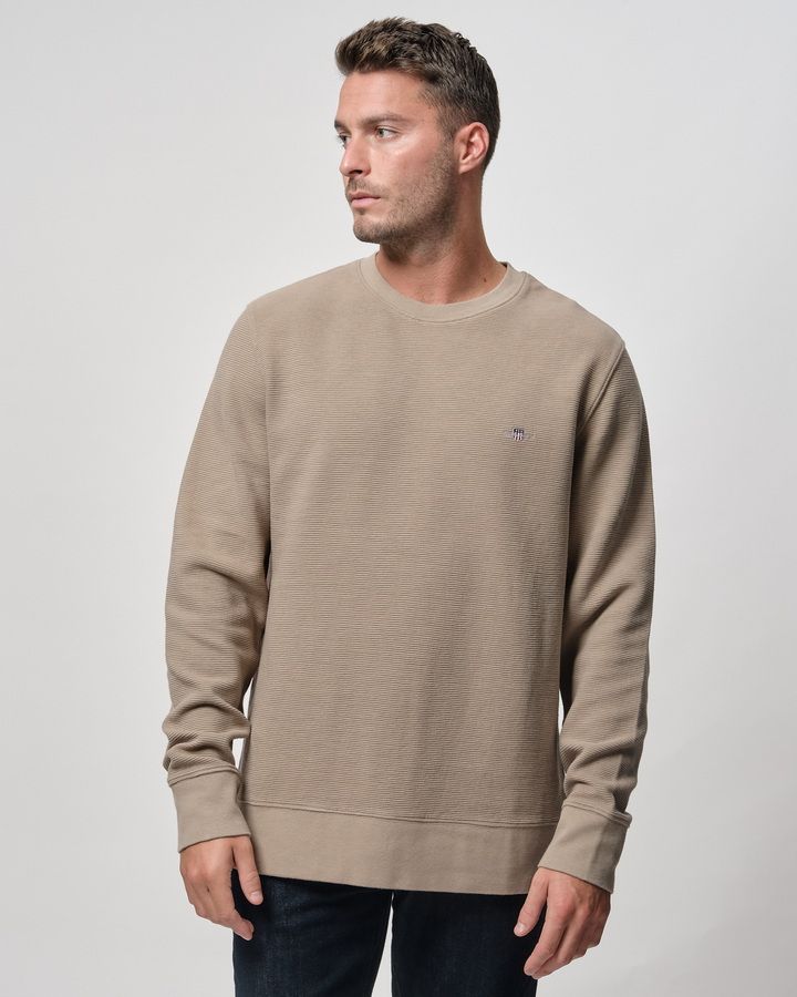 Texture C-Neck Sweat