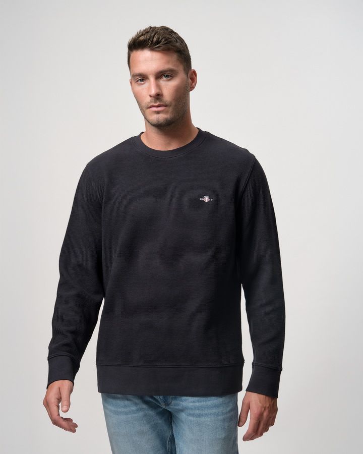 Texture C-Neck Sweat