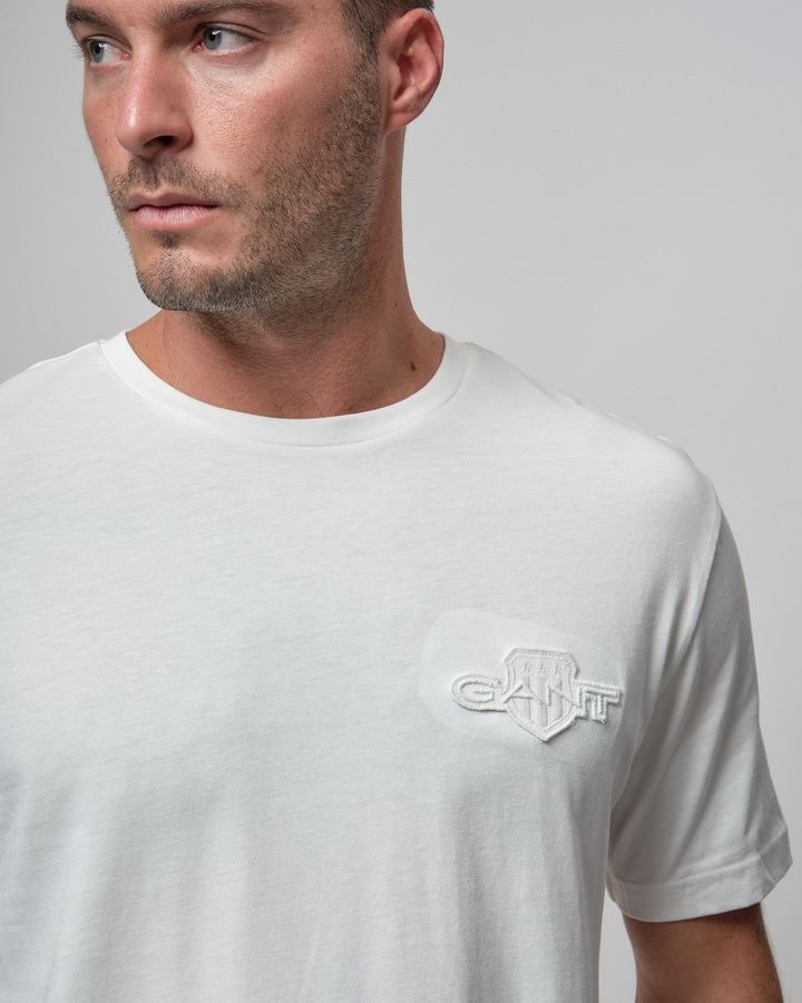 Regular Tonal Shield T-Shirt