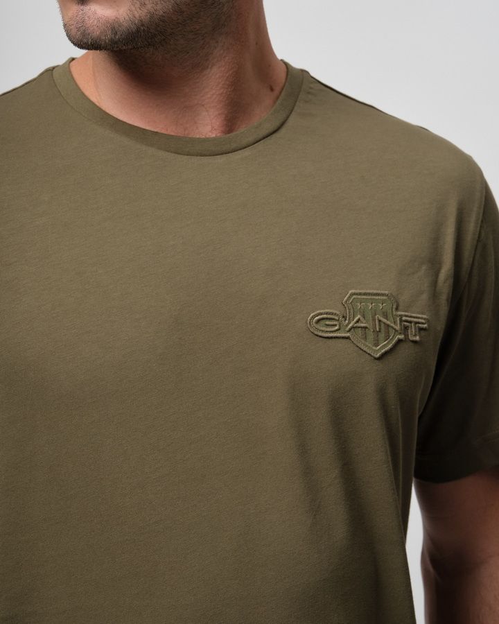 Regular Tonal Shield T-Shirt