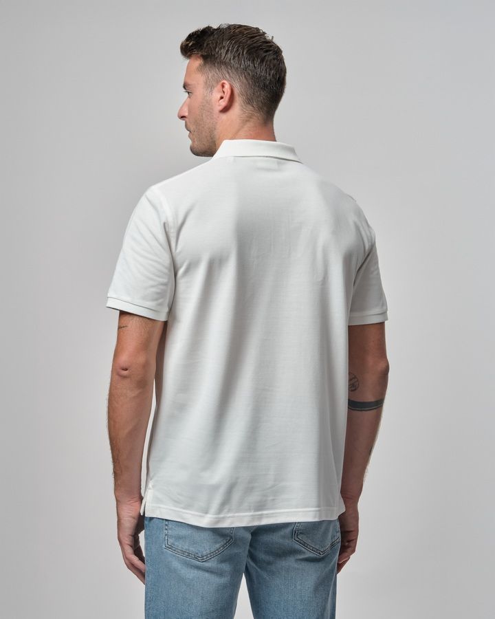 Regular Tonal Shield Polo