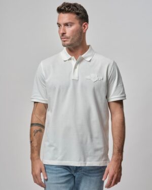 Regular Tonal Shield Polo