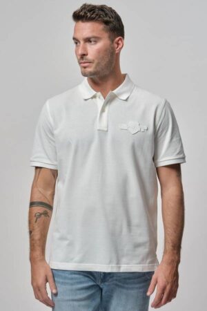 Regular Tonal Shield Polo