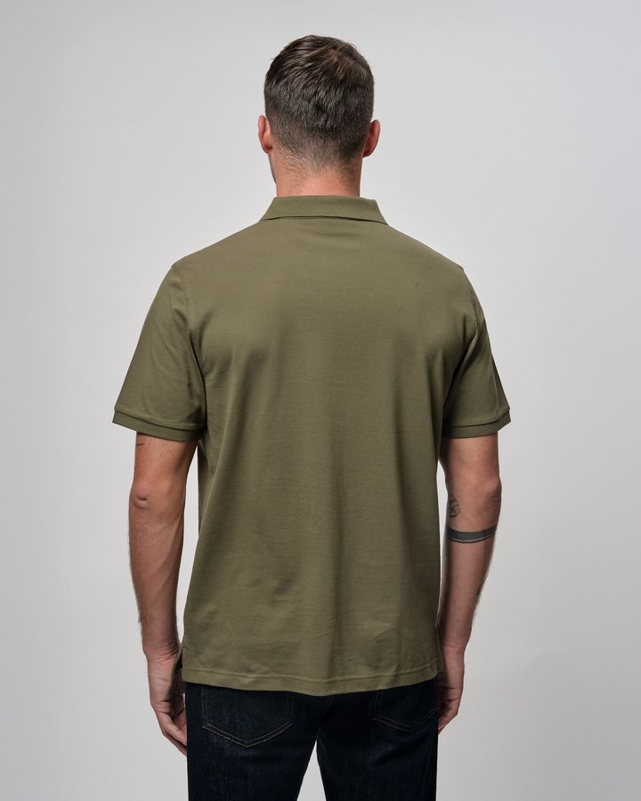Regular Tonal Shield Polo