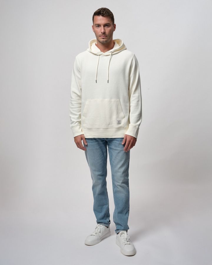 Waffle Texture Hoodie