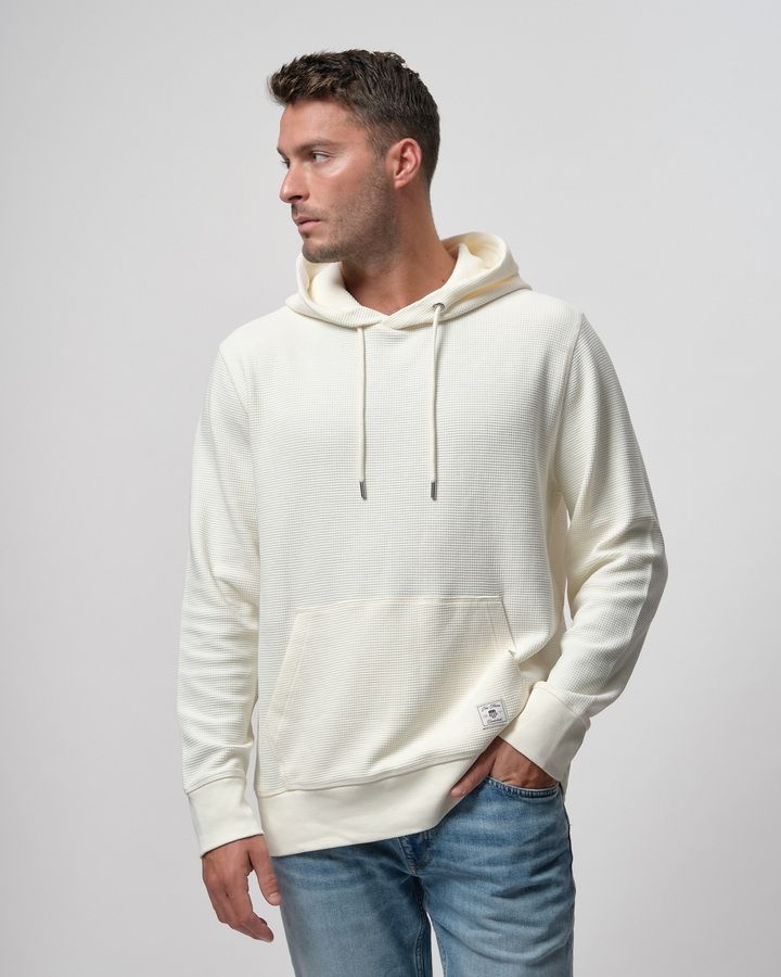 Waffle Texture Hoodie