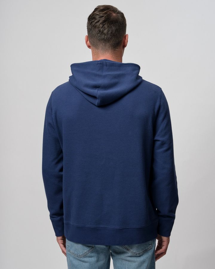 Waffle Texture Hoodie