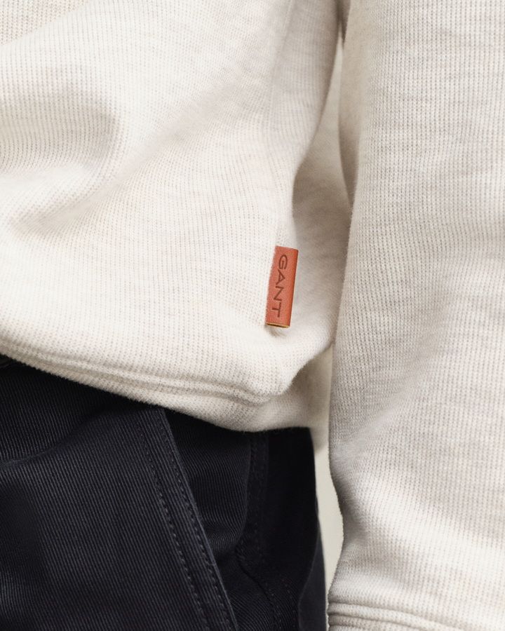 Light Sacker Rib Polo Sweatshirt