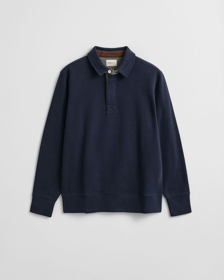 Light Sacker Rib Polo Sweatshirt