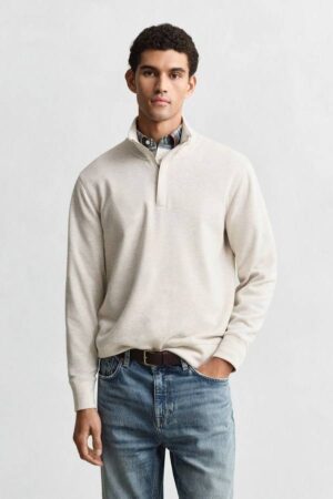 Light Sacker Rib Half-Zip Sweatshirt