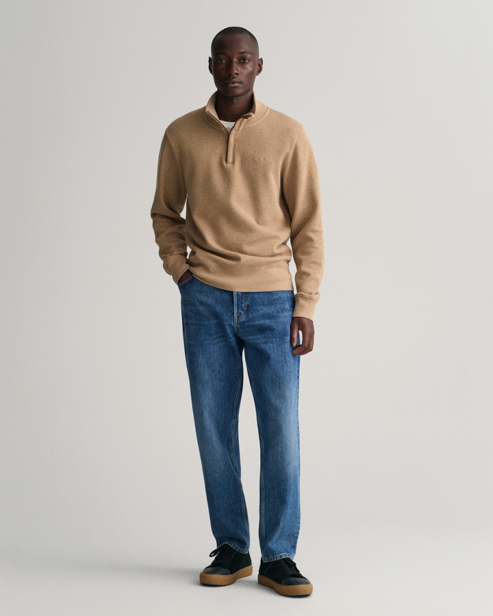 Sacker Rib Half-Zip Sweatshirt