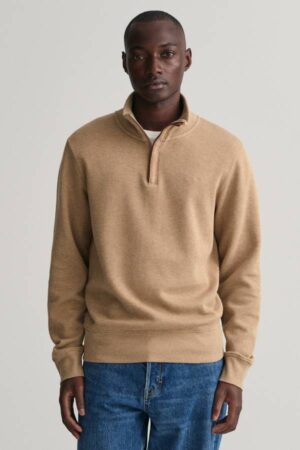 Sacker Rib Half-Zip Sweatshirt