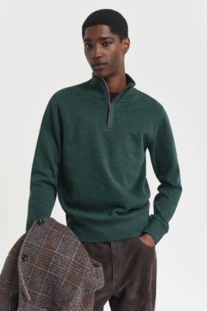 Sacker Rib Half-Zip Sweatshirt