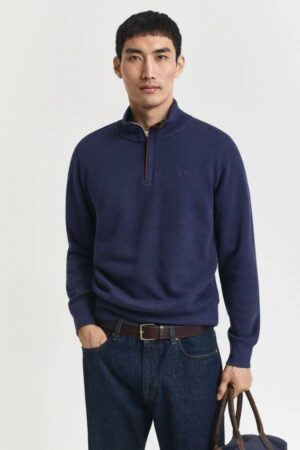 Sacker Rib Half-Zip Sweatshirt