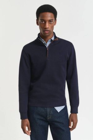 Sacker Rib Half-Zip Sweatshirt