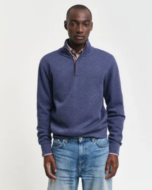 Sacker Rib Half-Zip Sweatshirt