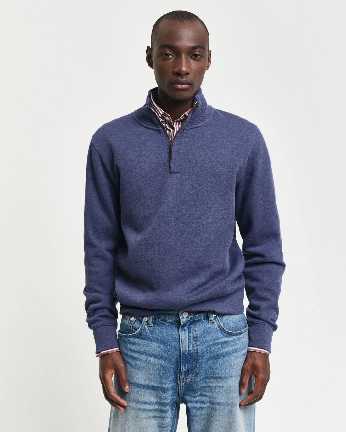 Sacker Rib Half-Zip Sweatshirt