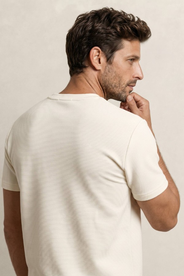 Slim Texture T-Shirt