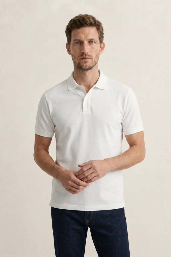 Heavy Pima Short Sleeve Polo