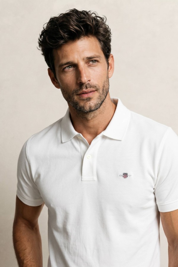 Slim Archive Shield Polo