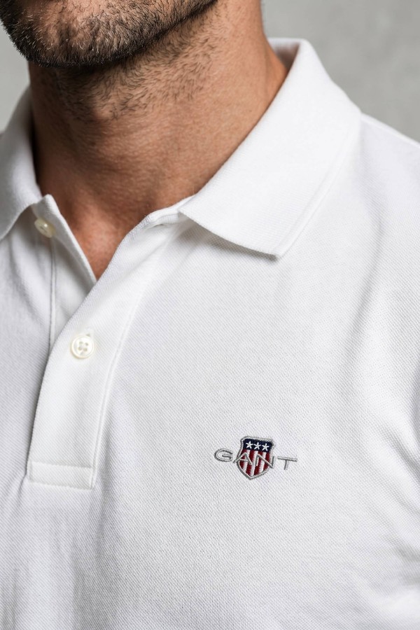 Slim Archive Shield Polo