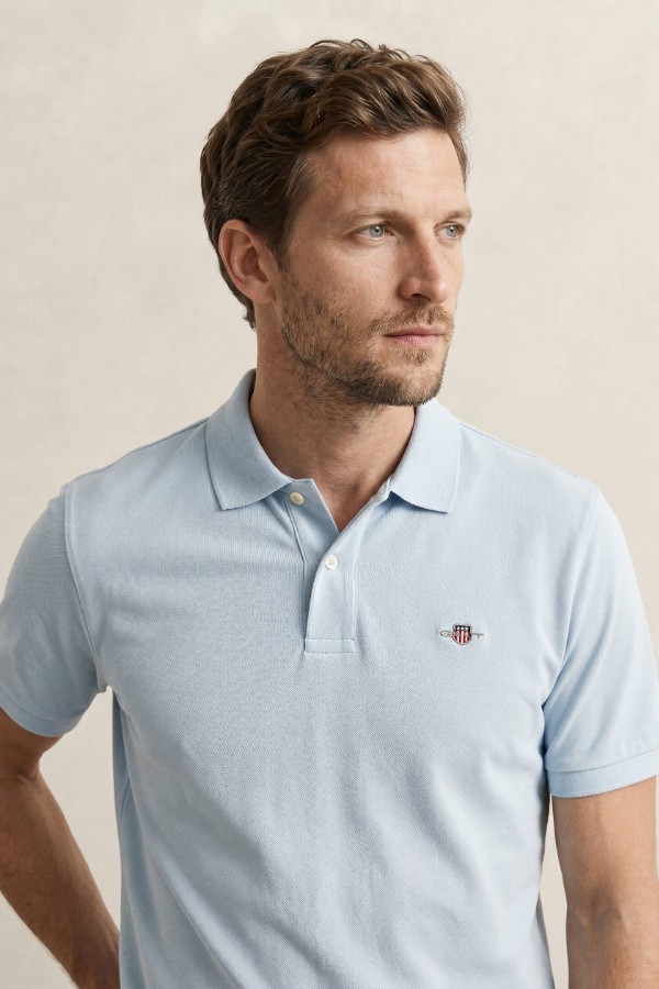 Slim Archive Shield Polo