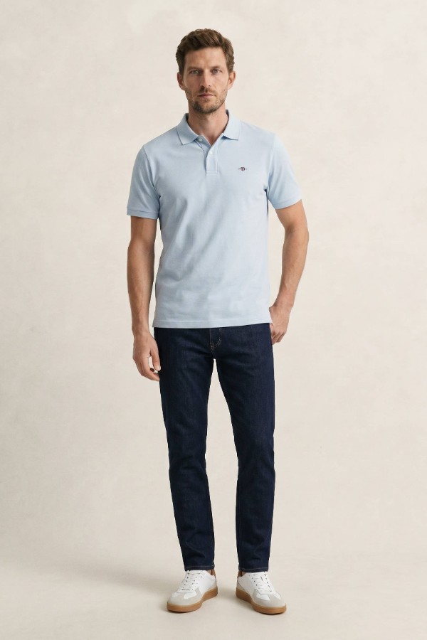 Slim Archive Shield Polo