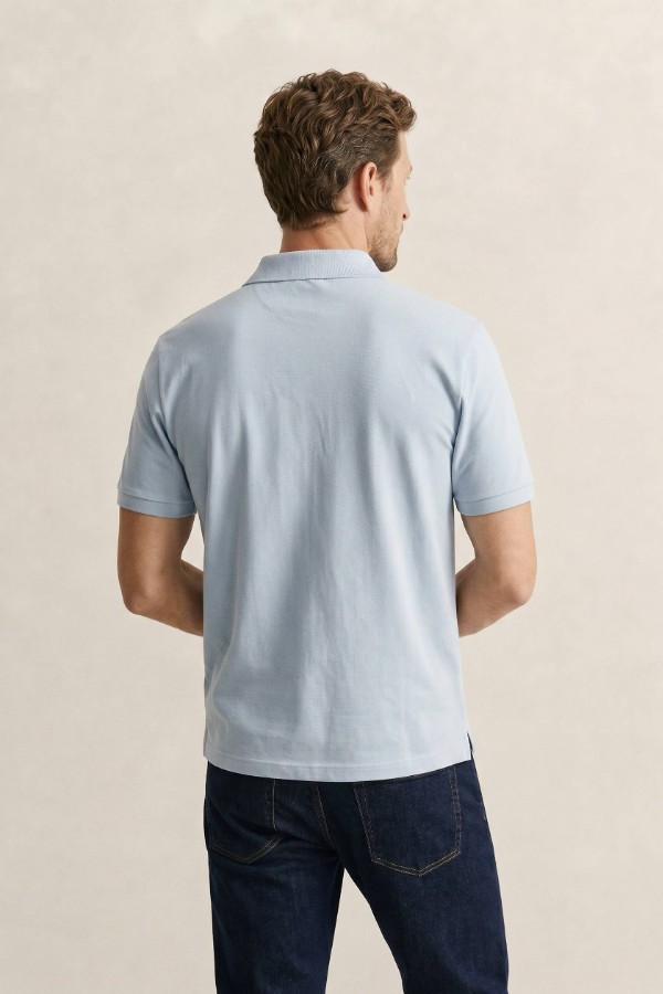 Slim Archive Shield Polo