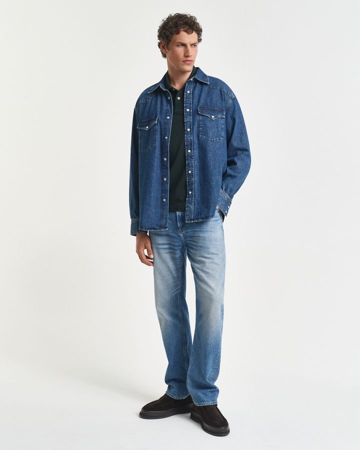 Regular Fit Shield Pique Polo Shirt