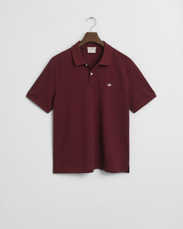 Regular Fit Shield Pique Polo Shirt