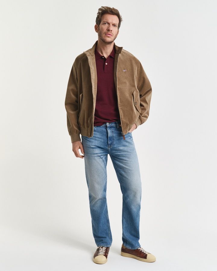 Regular Fit Shield Pique Polo Shirt