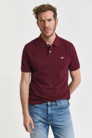 Regular Fit Shield Pique Polo Shirt