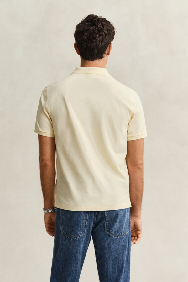 Regular Fit Shield Pique Polo Shirt