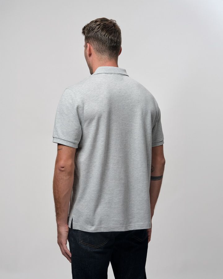 Regular Fit Shield Pique Polo Shirt