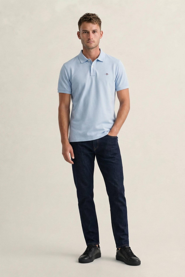 SLIM SHIELD SS PIQUE POLO