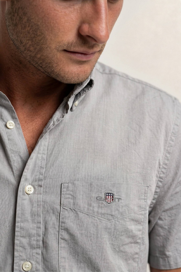 Classic Poplin Short Sleeve Shirt