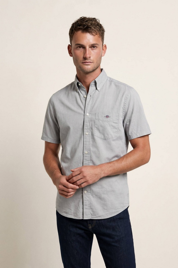 Classic Poplin Short Sleeve Shirt