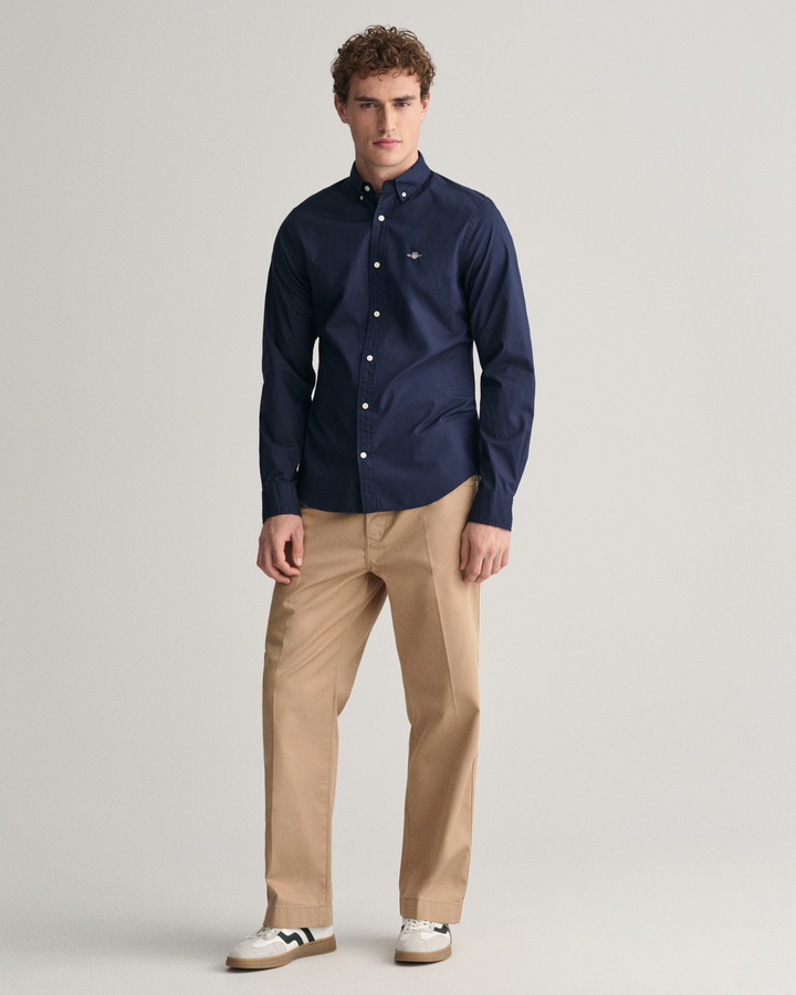 Slim Fit Classic Poplin Shirt