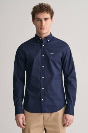 Slim Fit Classic Poplin Shirt