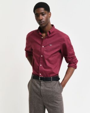 Slim Fit Classic Poplin Shirt