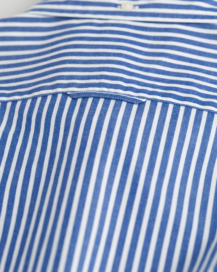 Slim Fit Striped Poplin Shirt