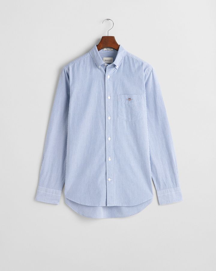 Regular Fit Classic Poplin Banker Shirt