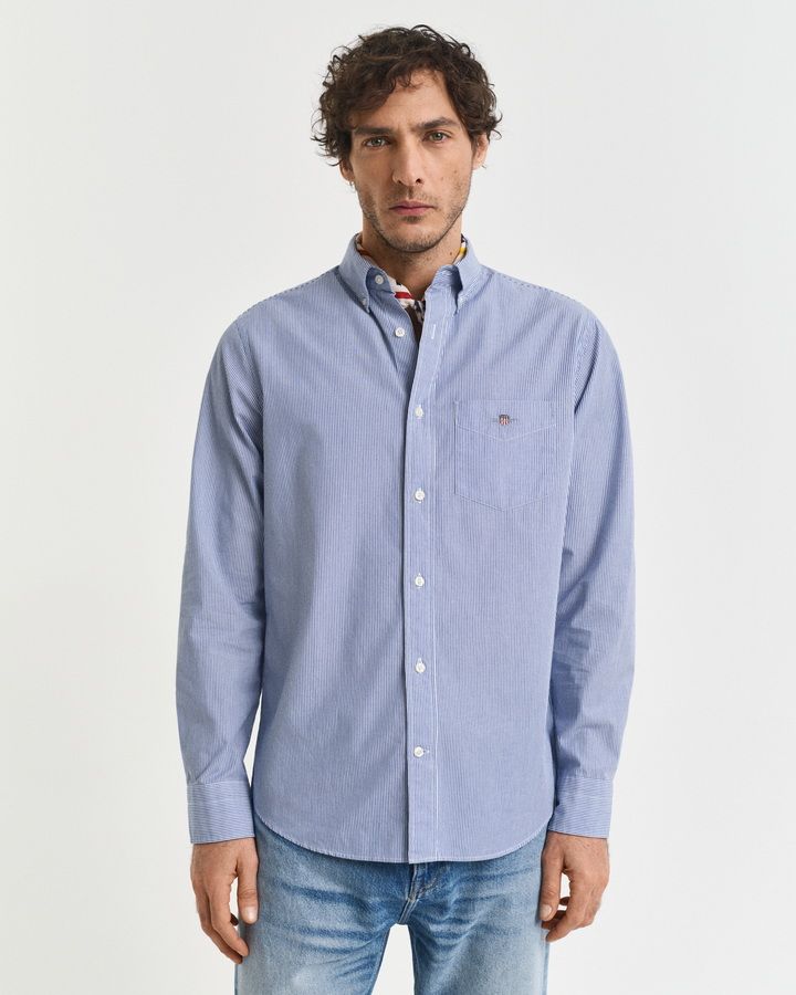 Regular Fit Classic Poplin Banker Shirt