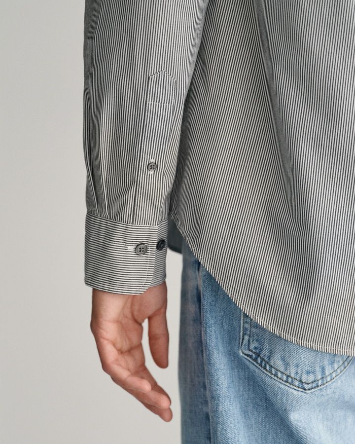 Regular Fit Classic Poplin Banker Shirt