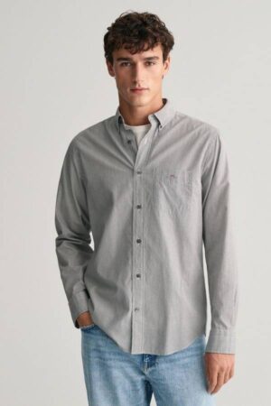 Regular Fit Classic Poplin Banker Shirt