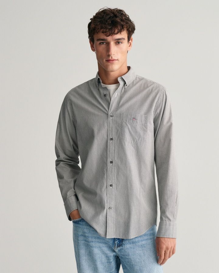 Regular Fit Classic Poplin Banker Shirt