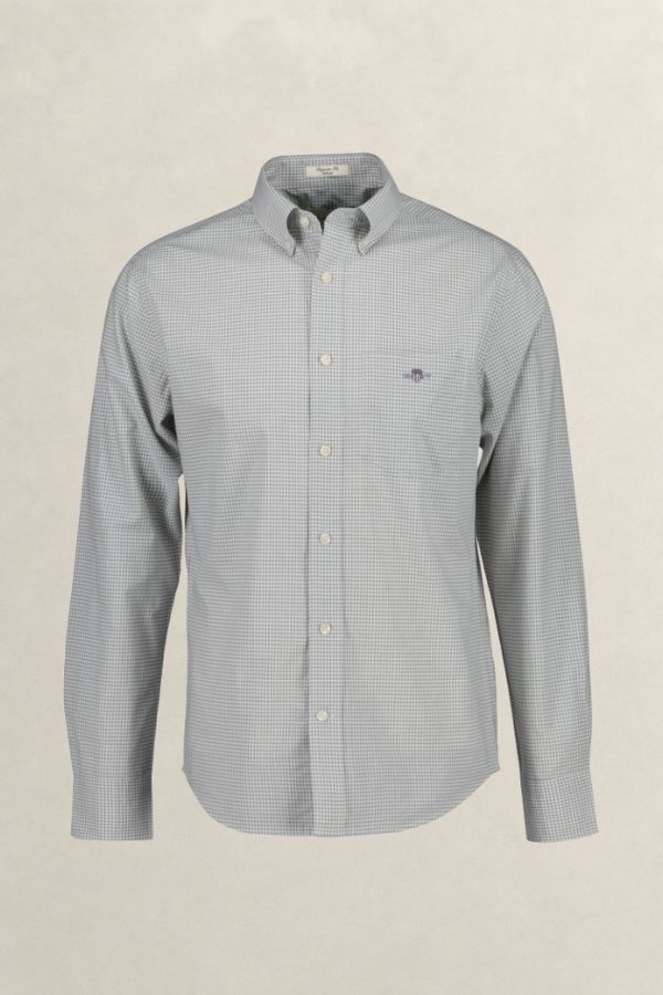 Gingham Classic Poplin Shirt